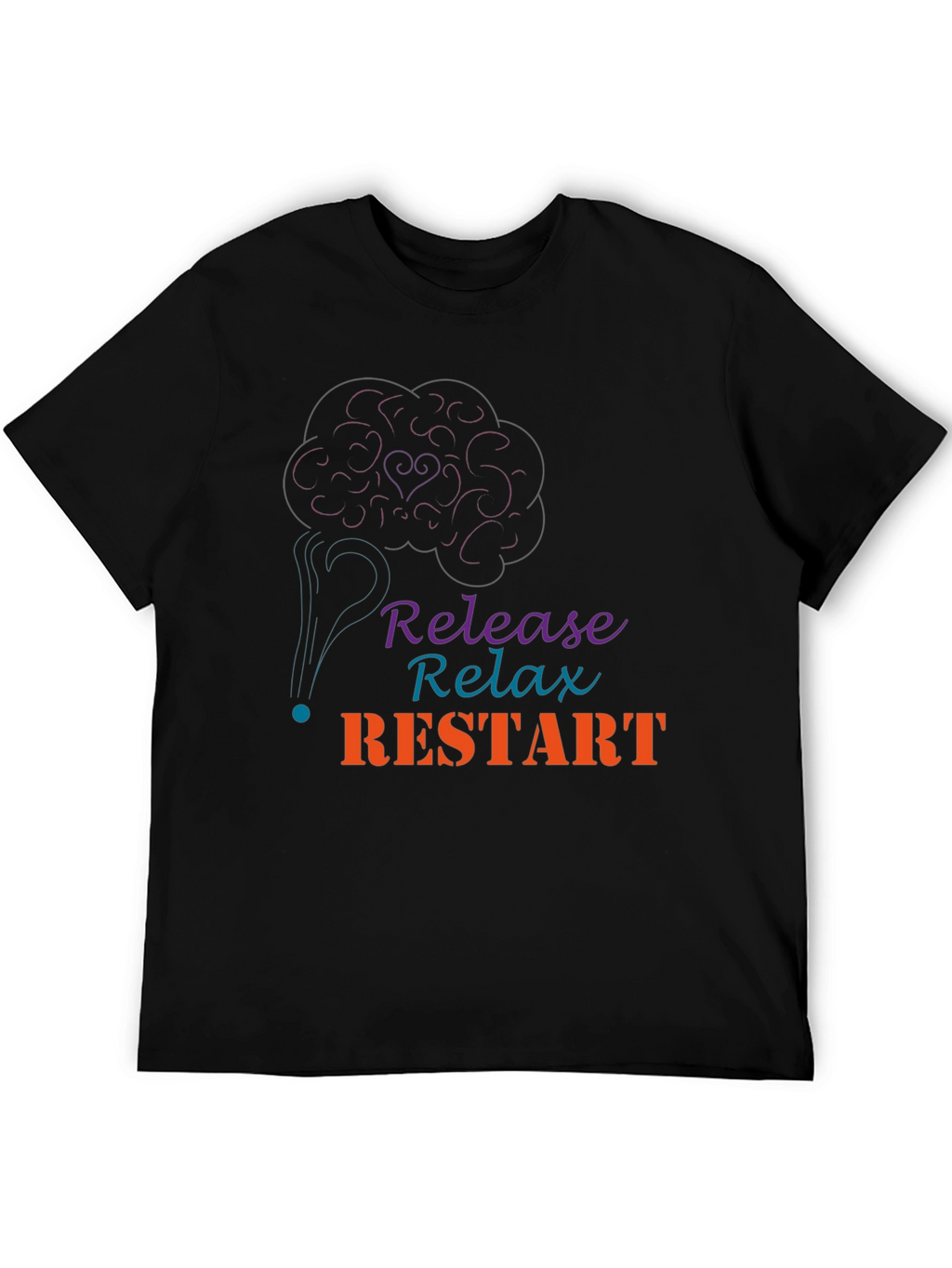 Release Relax Restart Graphic Tee
