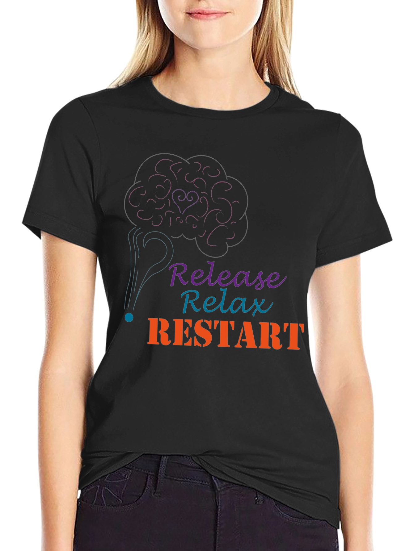 Release Relax Restart Graphic Tee
