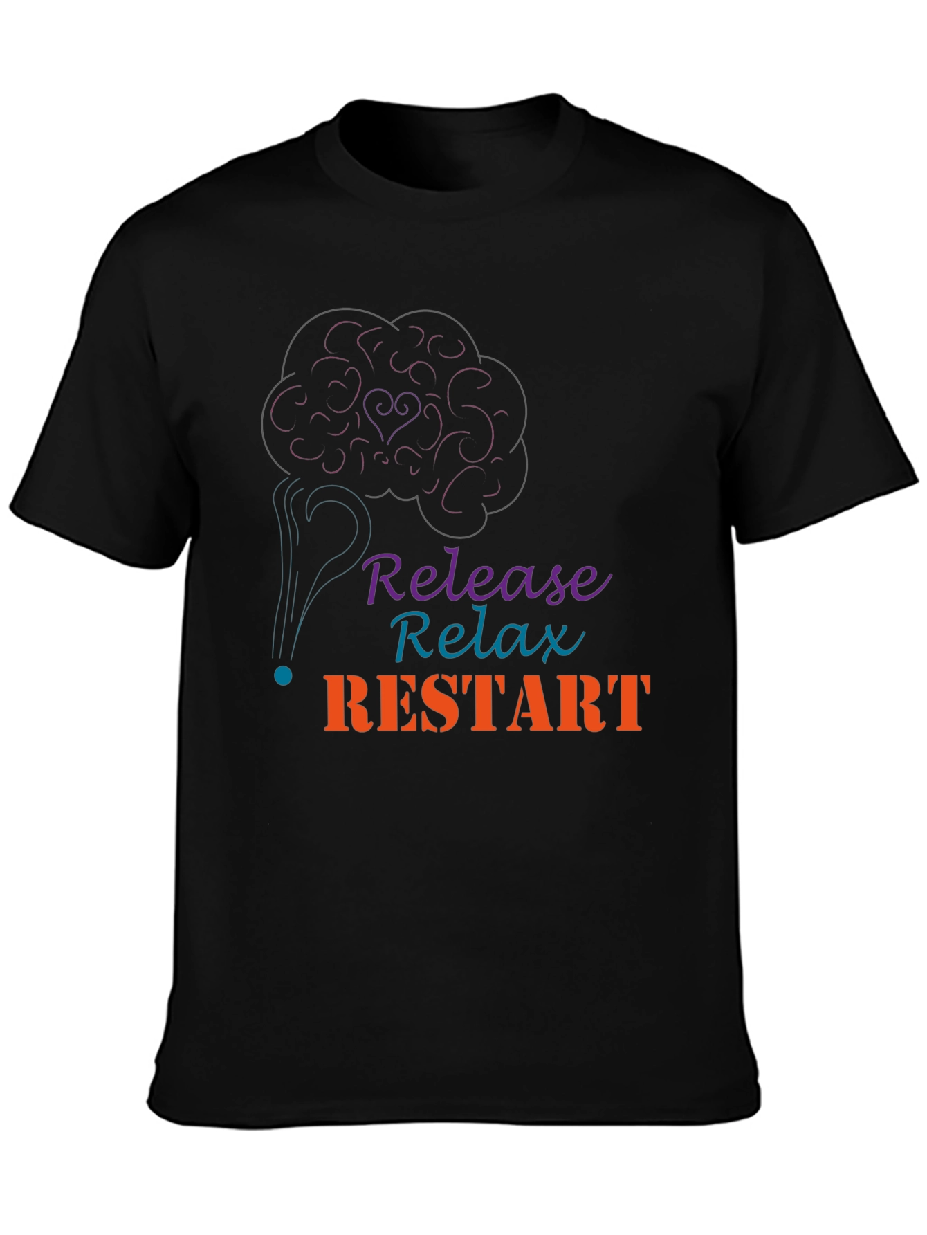 Release Relax Restart Graphic Tee