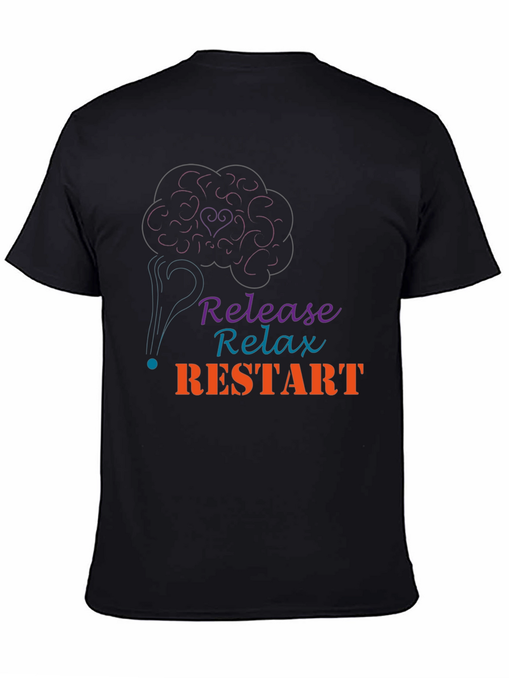 Release Relax Restart Graphic Tee