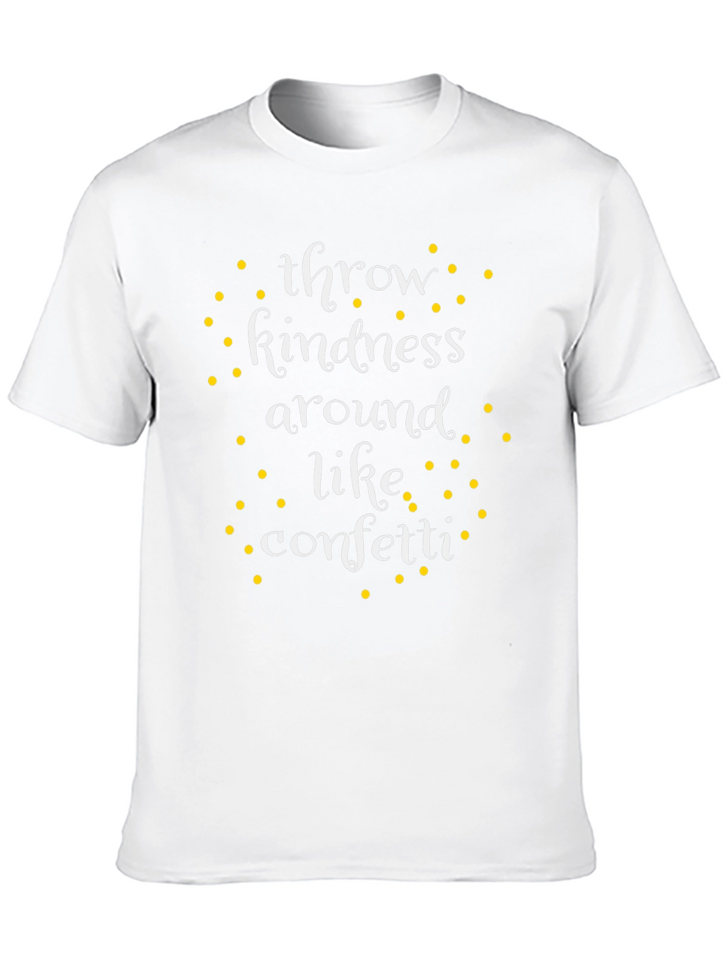 Kindness Confetti Black T-Shirt