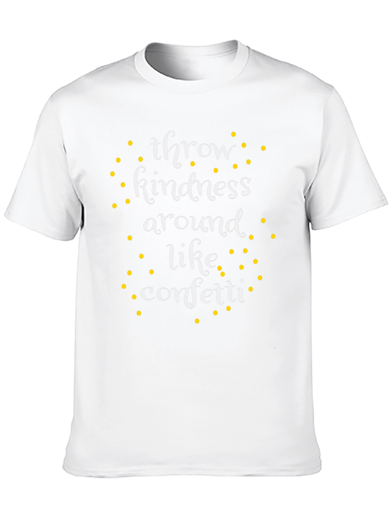 Kindness Confetti Black T-Shirt