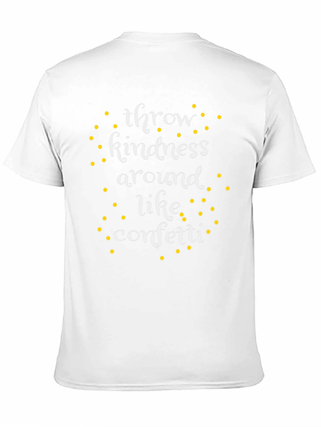 Kindness Confetti Black T-Shirt