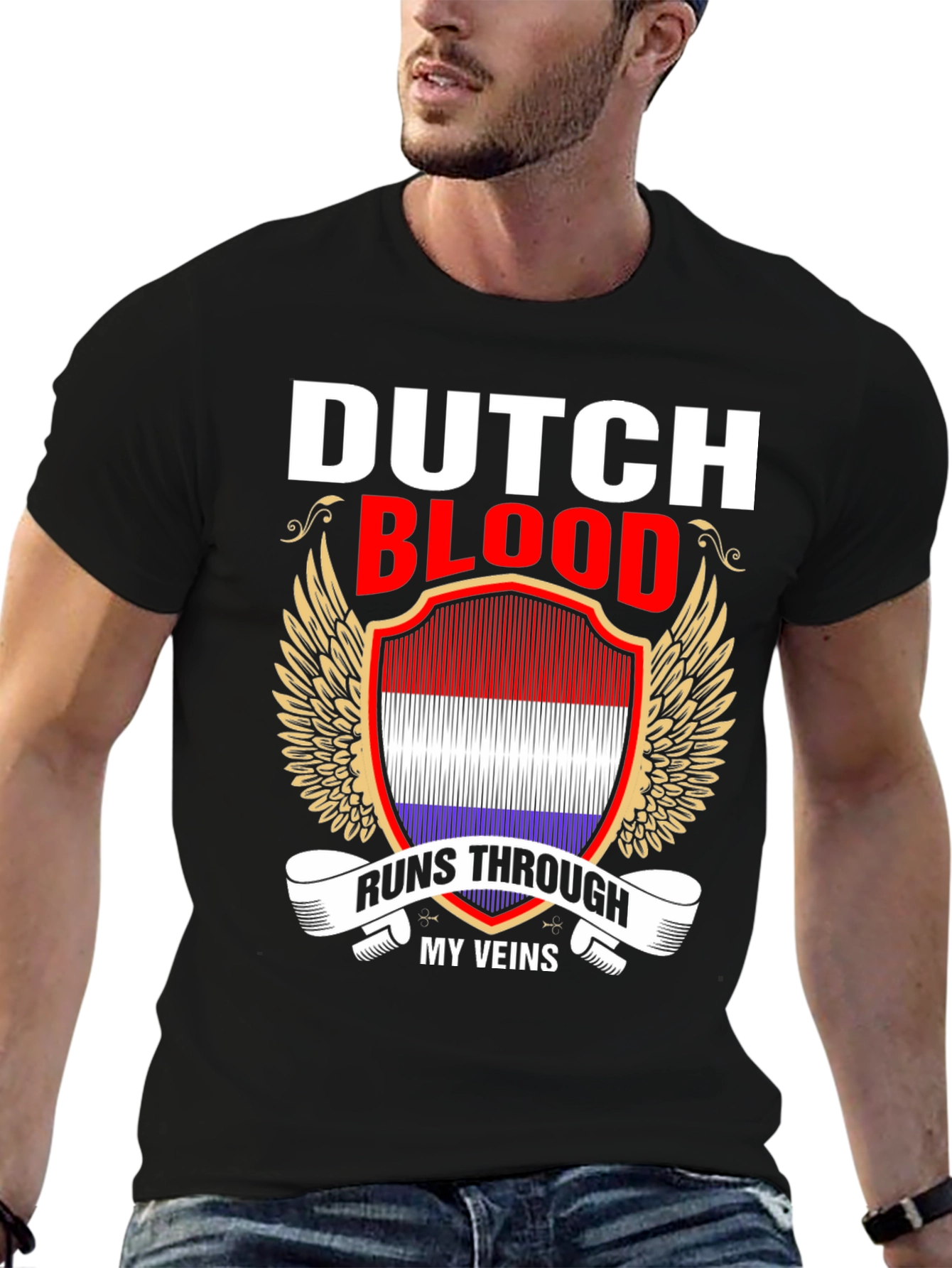 Dutch Blood Runs Through My Veins T-Shirt