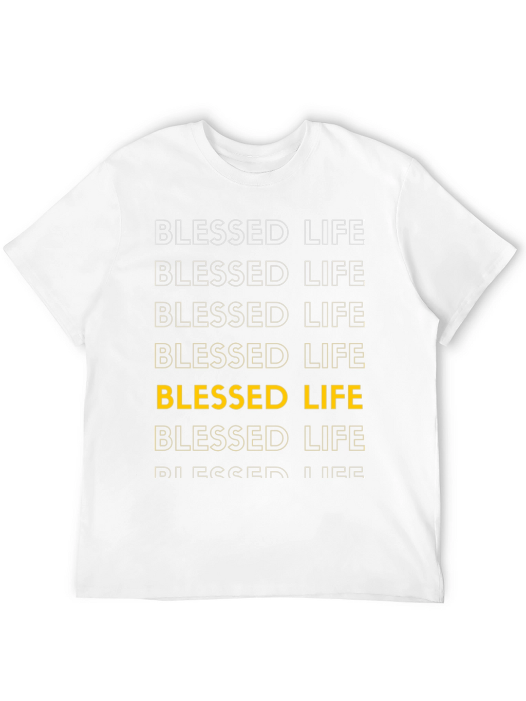 Blessed Life Graphic Tee - Soft Cotton Blend