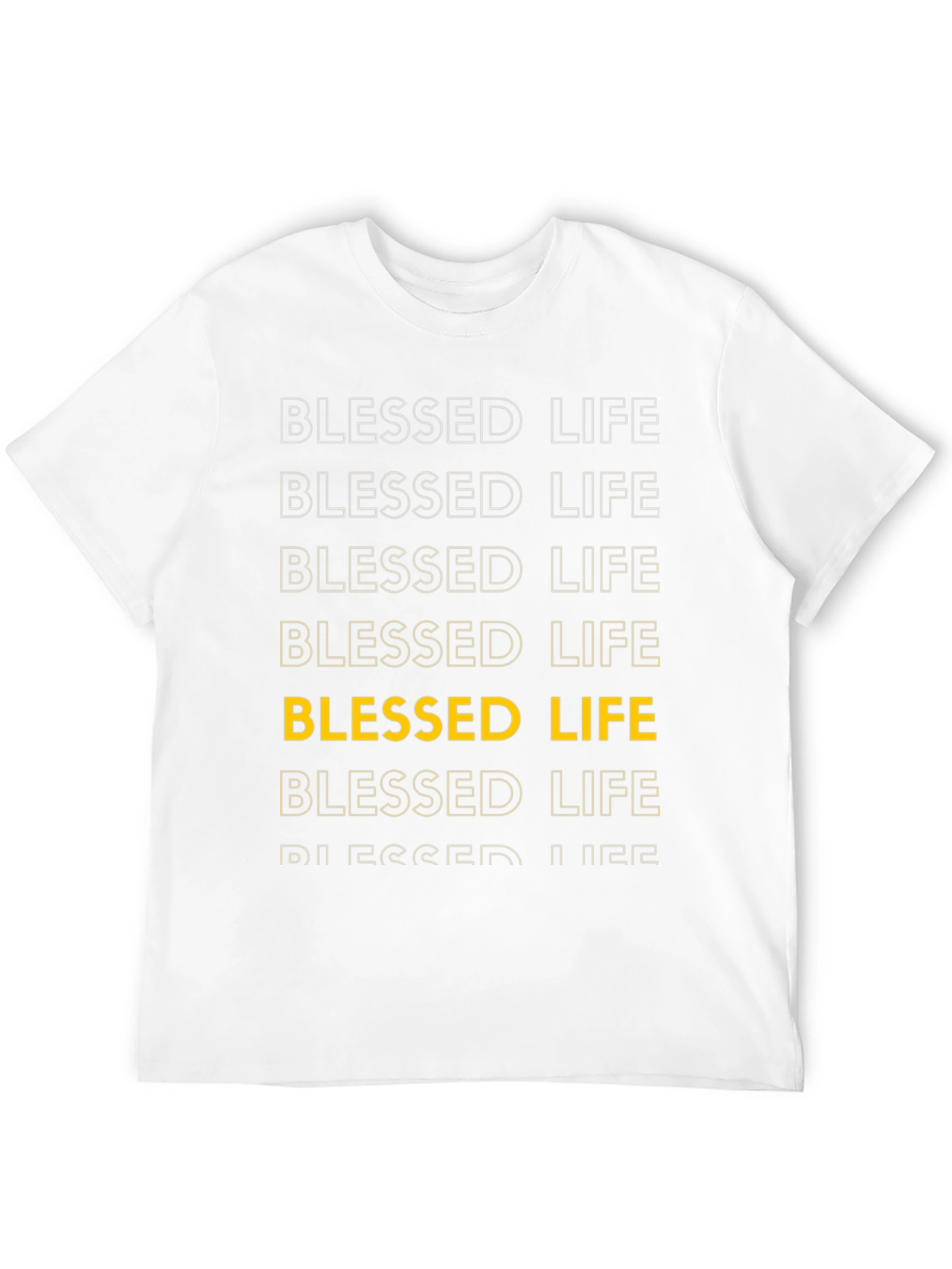 Blessed Life Graphic Tee - Soft Cotton Blend