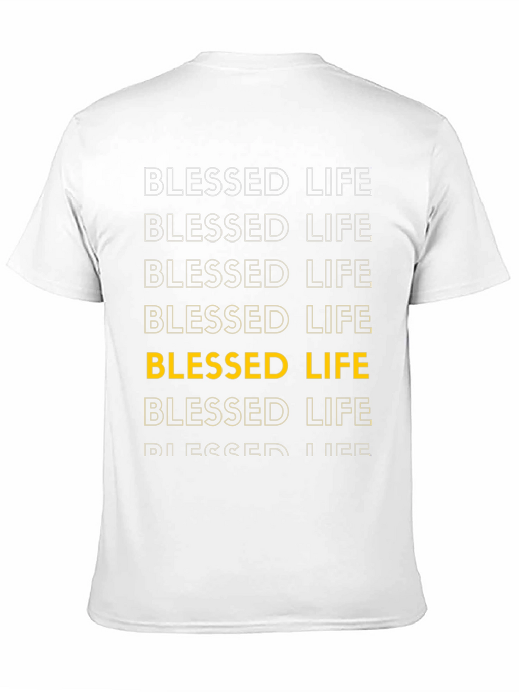Blessed Life Graphic Tee - Soft Cotton Blend