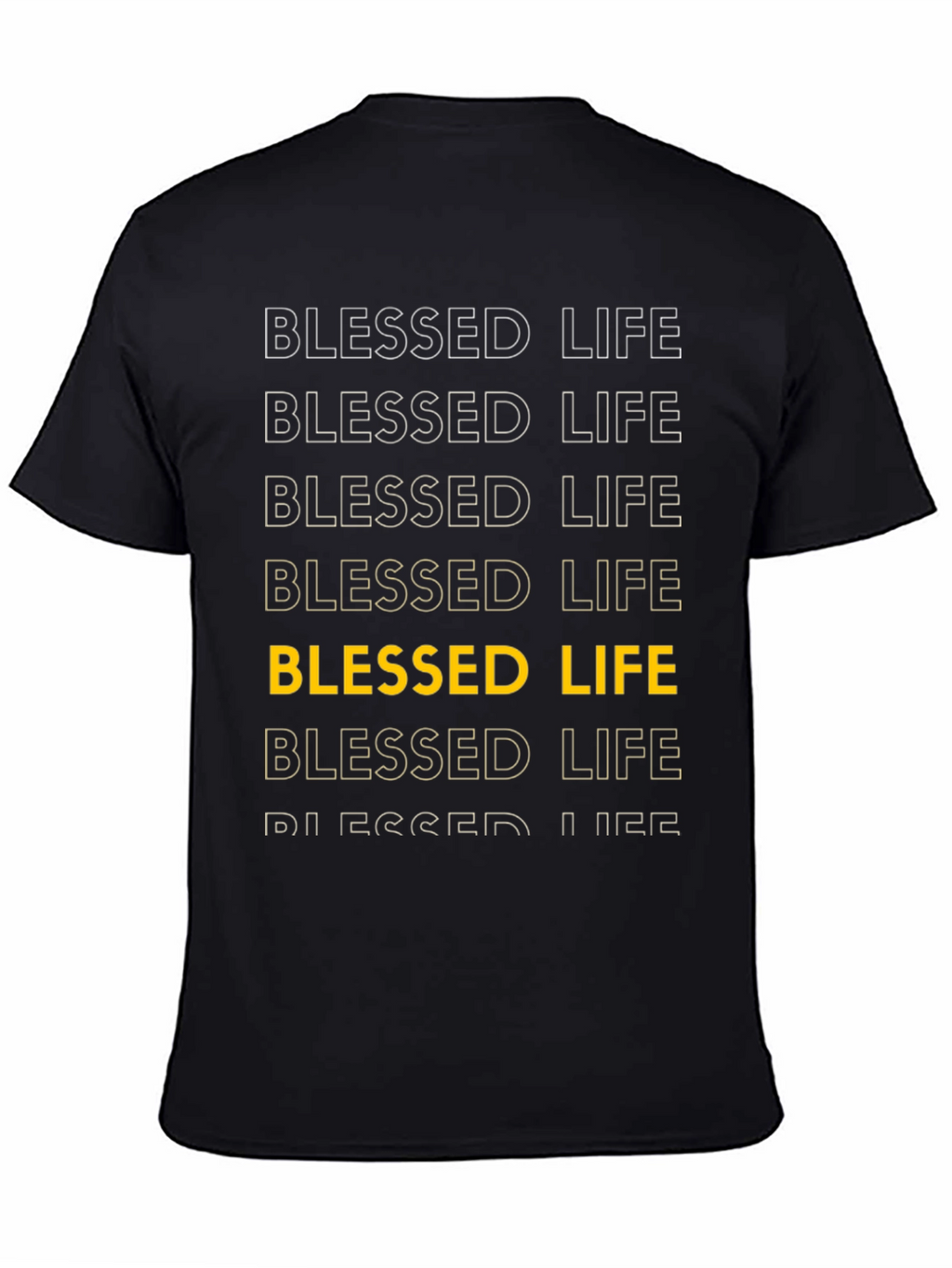 Blessed Life Graphic Tee - Soft Cotton Blend