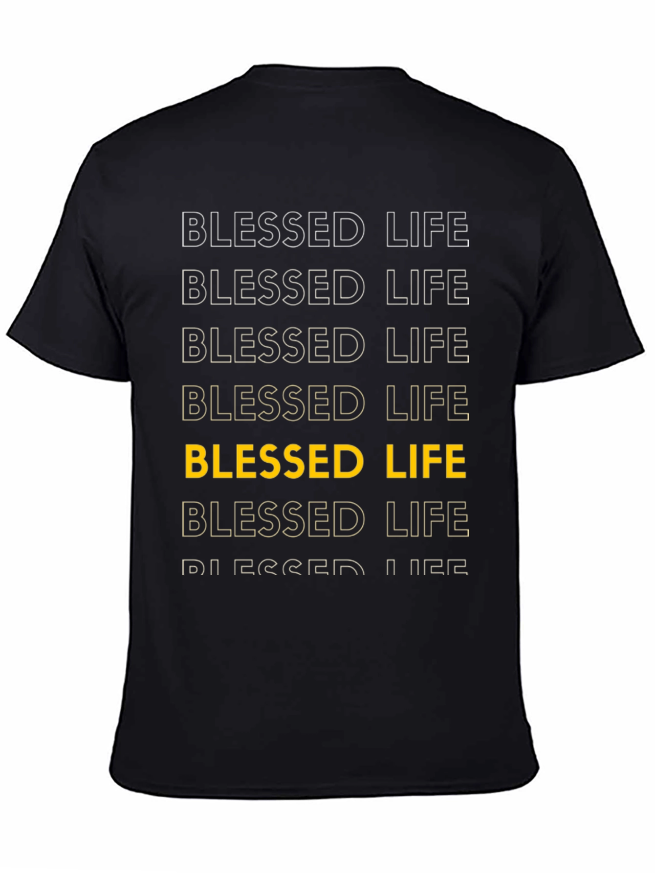 Blessed Life Graphic Tee - Soft Cotton Blend