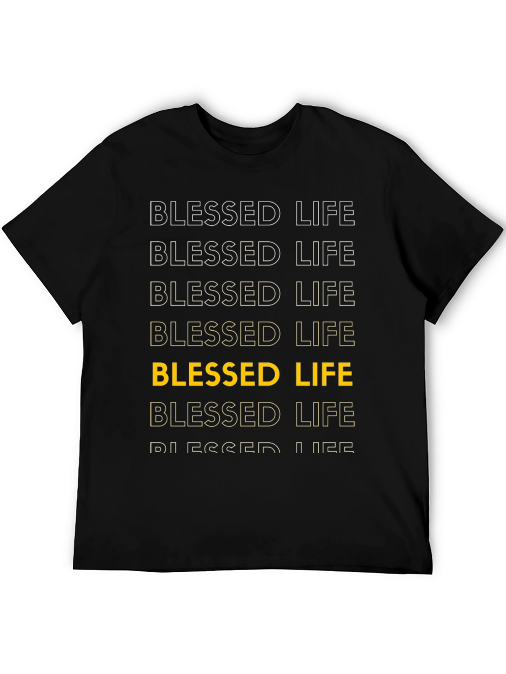 Blessed Life Graphic Tee - Soft Cotton Blend