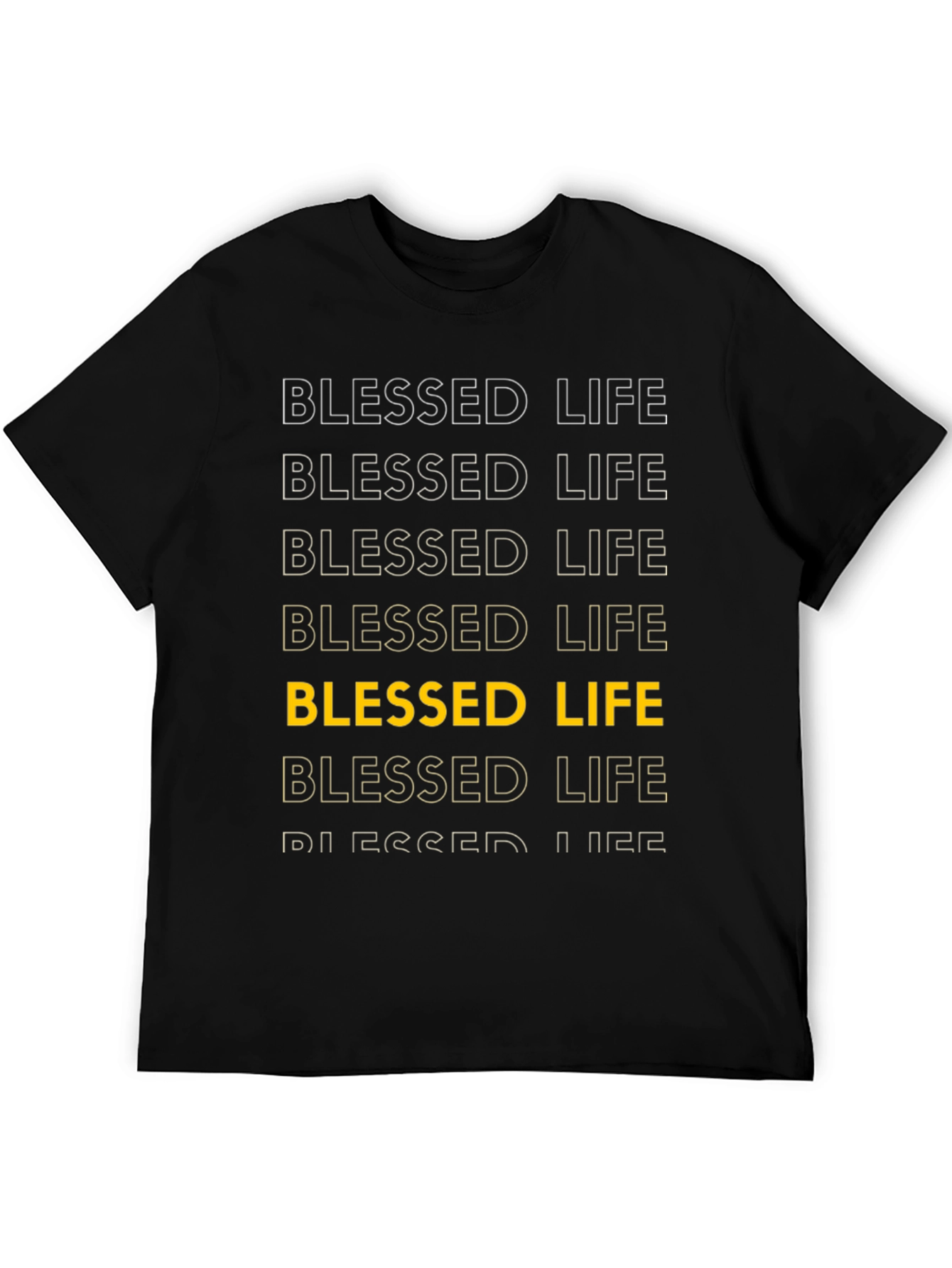Blessed Life Graphic Tee - Soft Cotton Blend