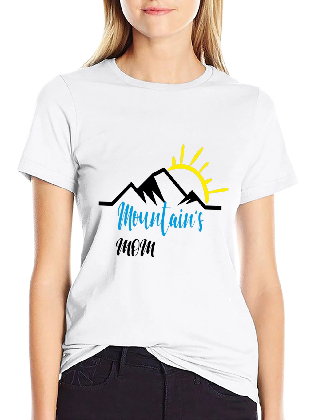 Mountains Mom Graphic T-Shirt