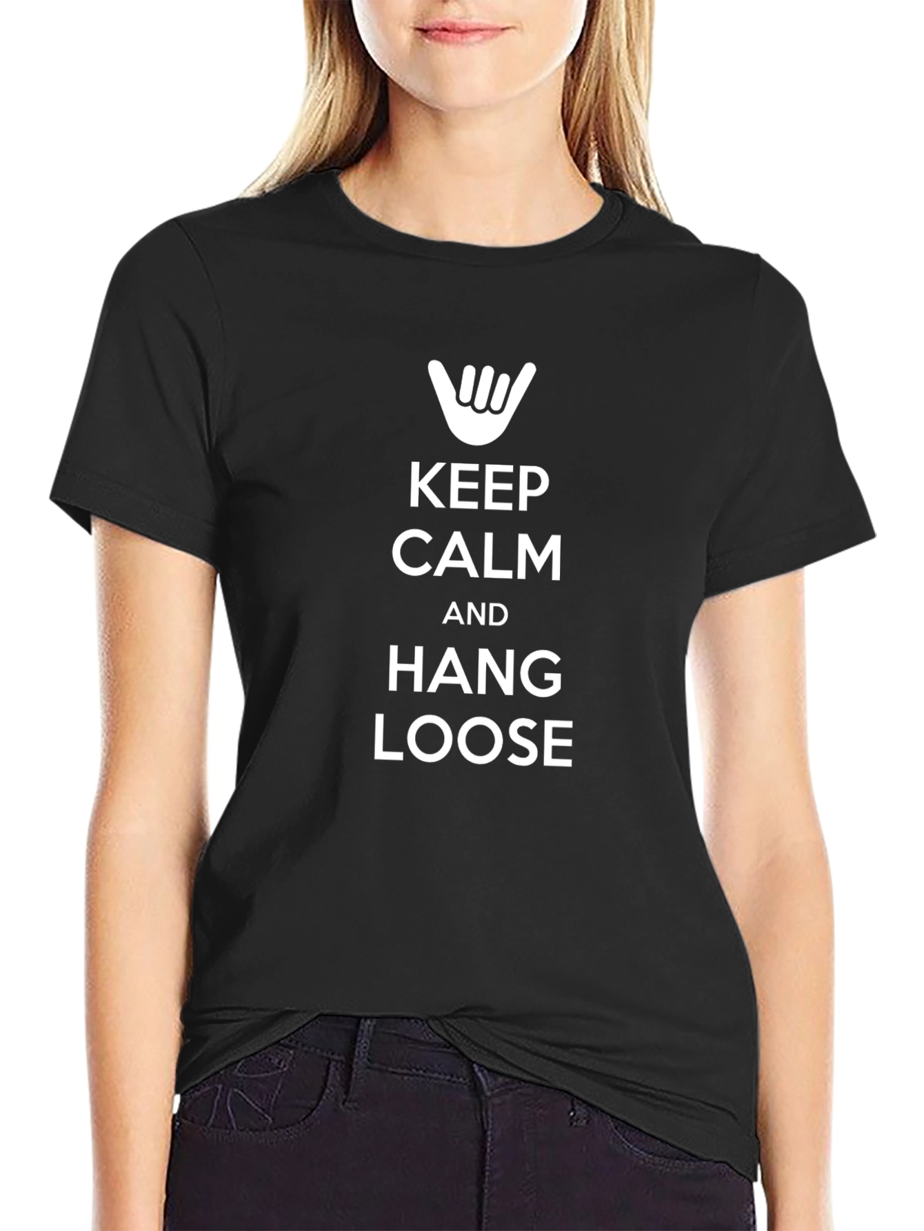 Keep Calm & Hang Loose Graphic Tee