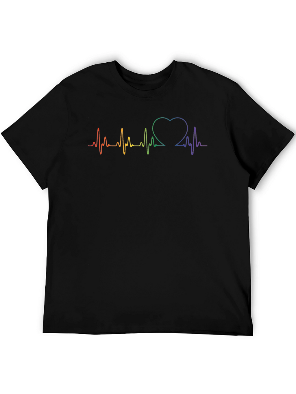 LGBTQ Heartbeat Pride T-Shirt