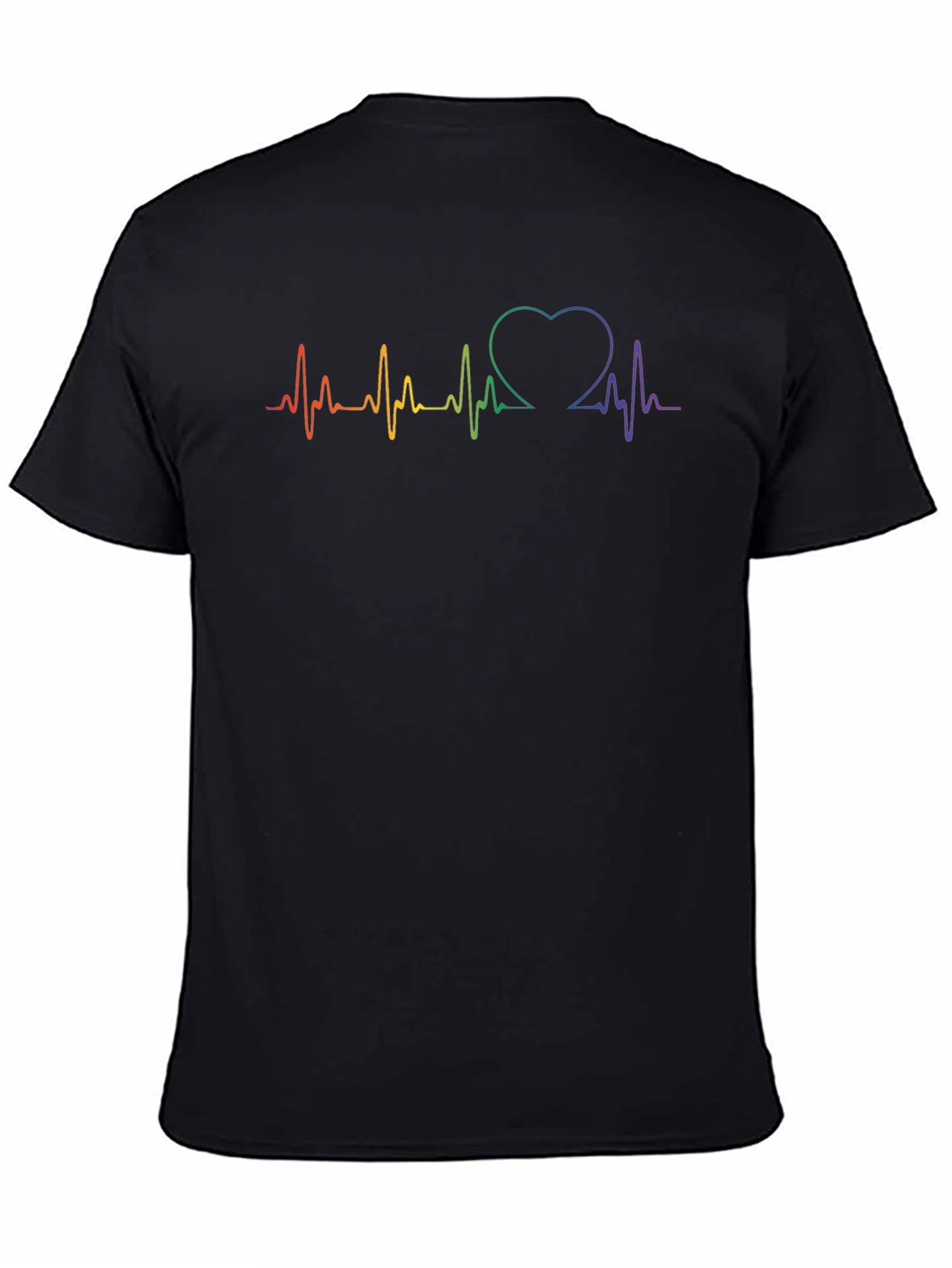 LGBTQ Heartbeat Pride T-Shirt