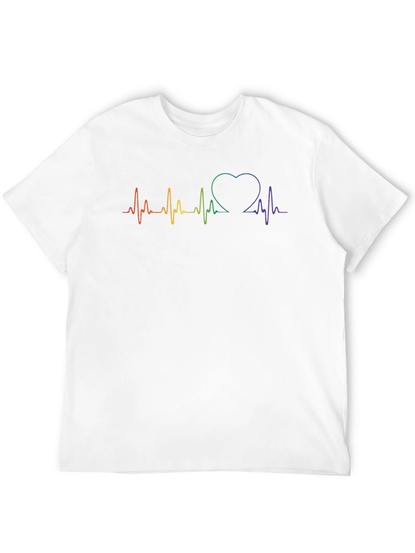 LGBTQ Heartbeat Pride T-Shirt