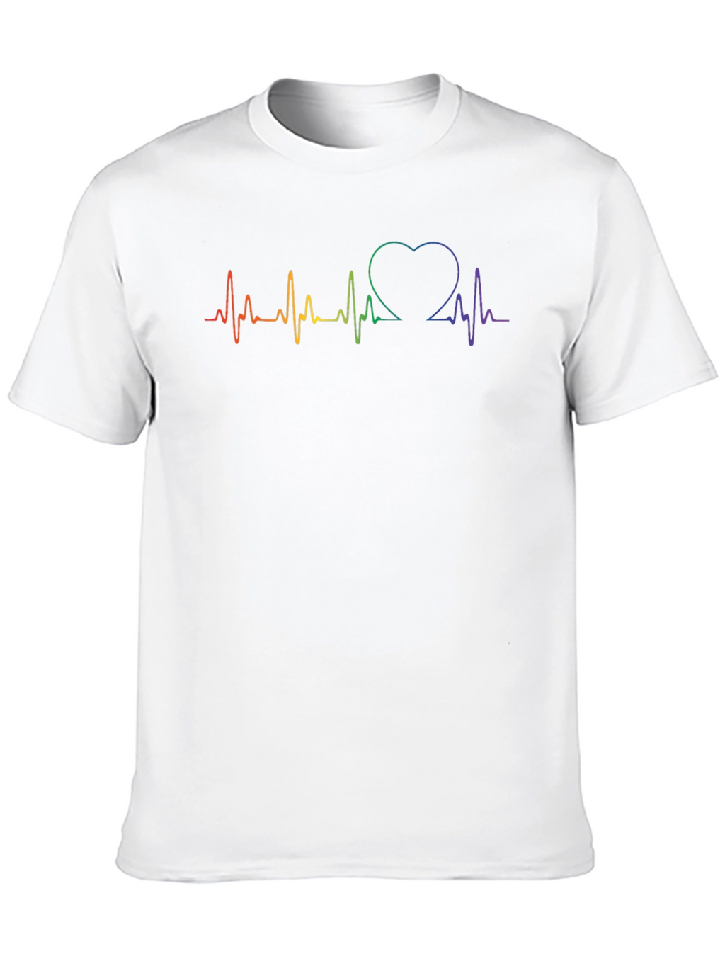 LGBTQ Heartbeat Pride T-Shirt