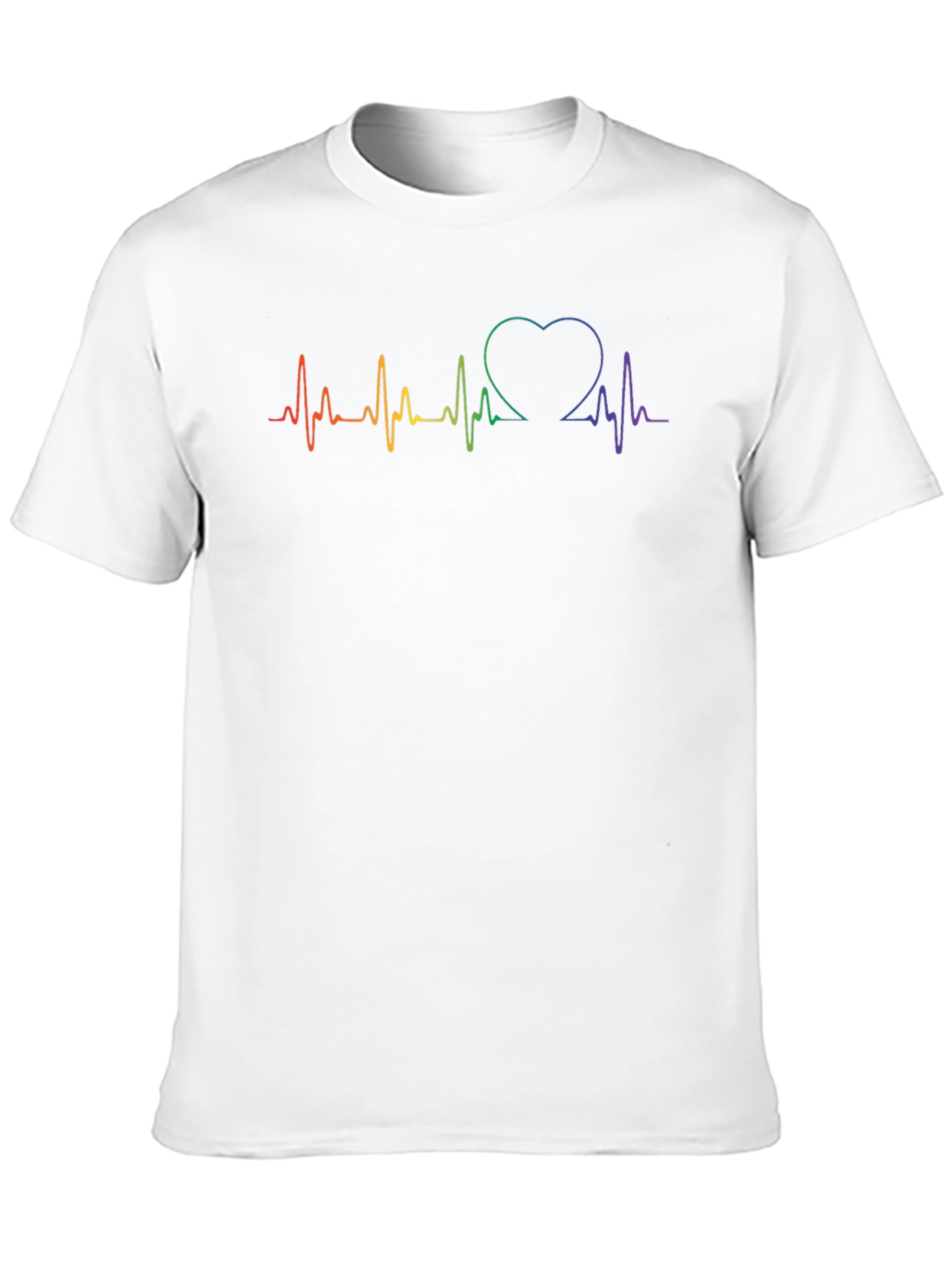 LGBTQ Heartbeat Pride T-Shirt