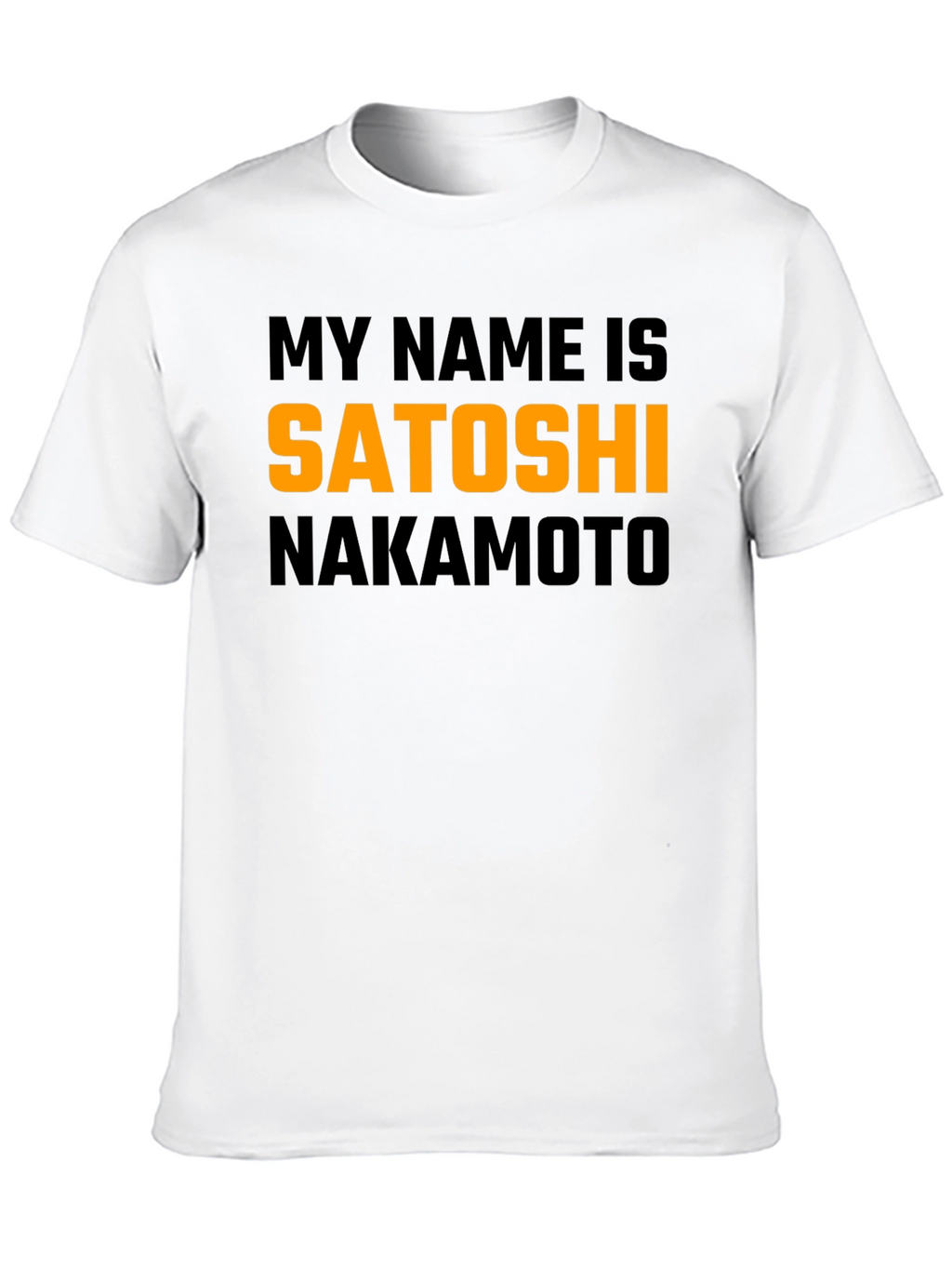 Satoshi Nakamoto T-Shirt - Crypto Legend Tee