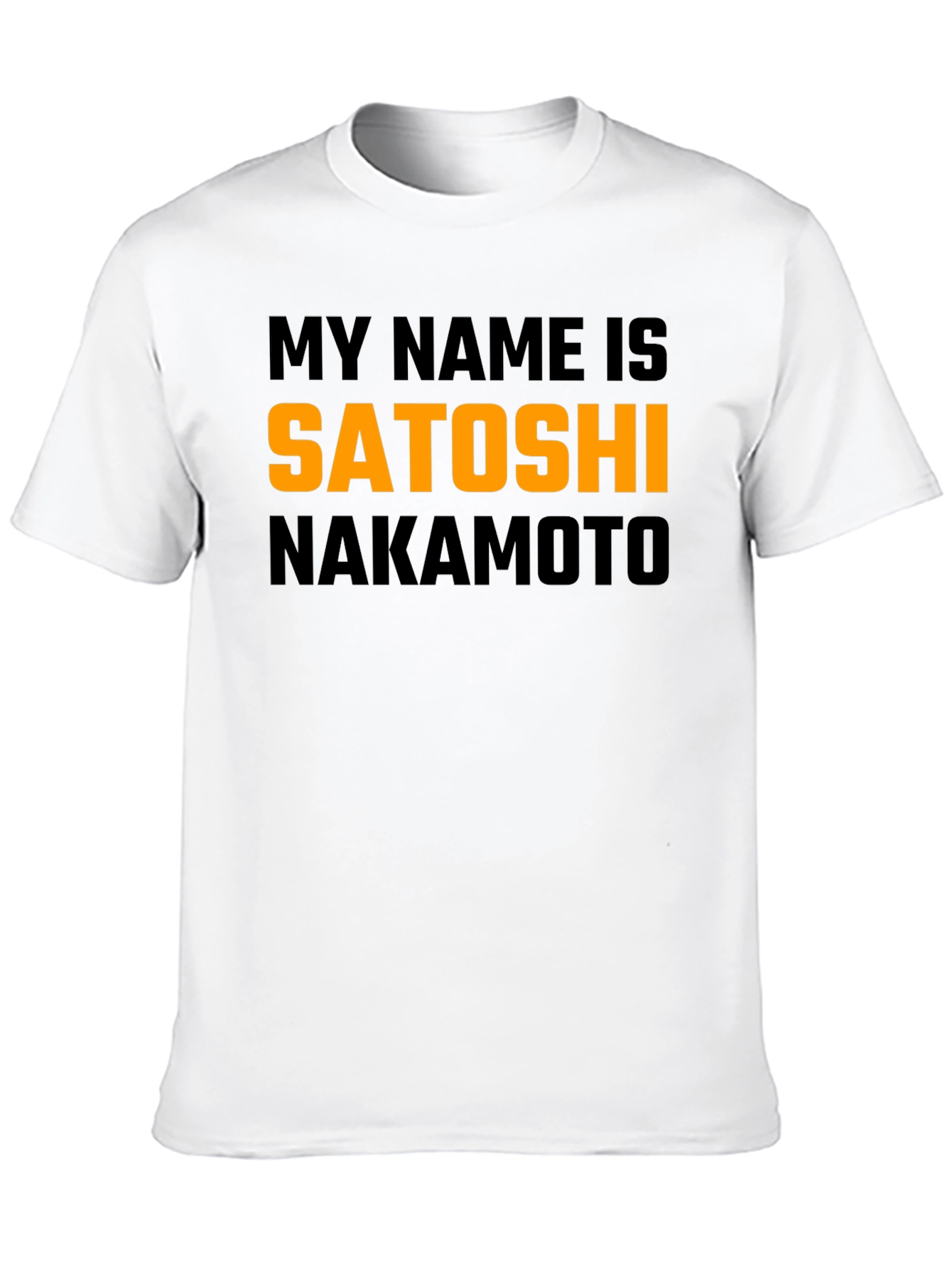 Satoshi Nakamoto T-Shirt - Crypto Legend Tee