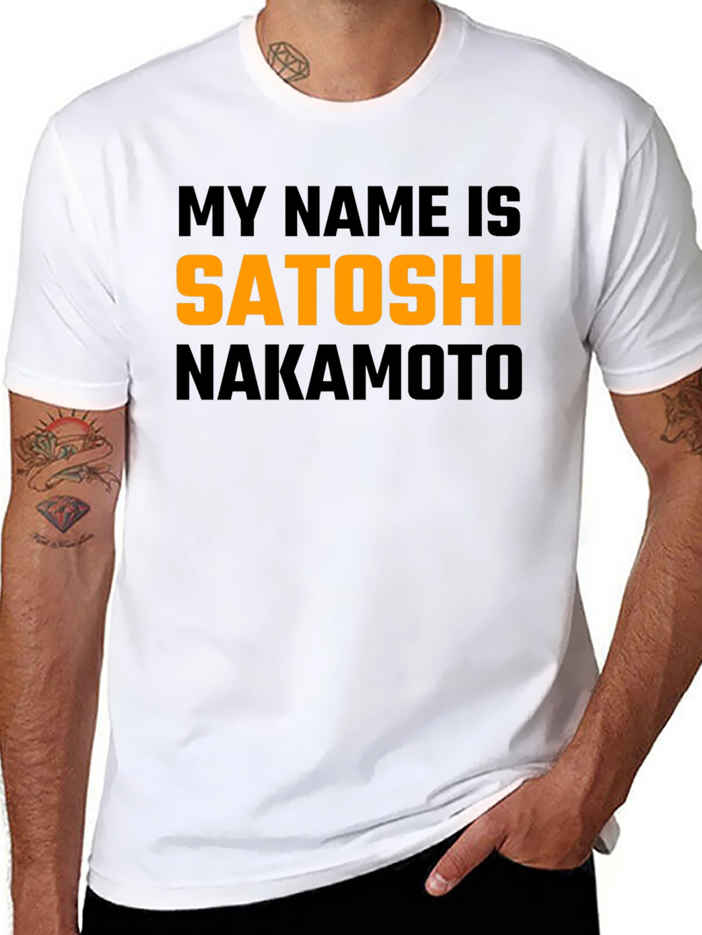 Satoshi Nakamoto T-Shirt - Crypto Legend Tee