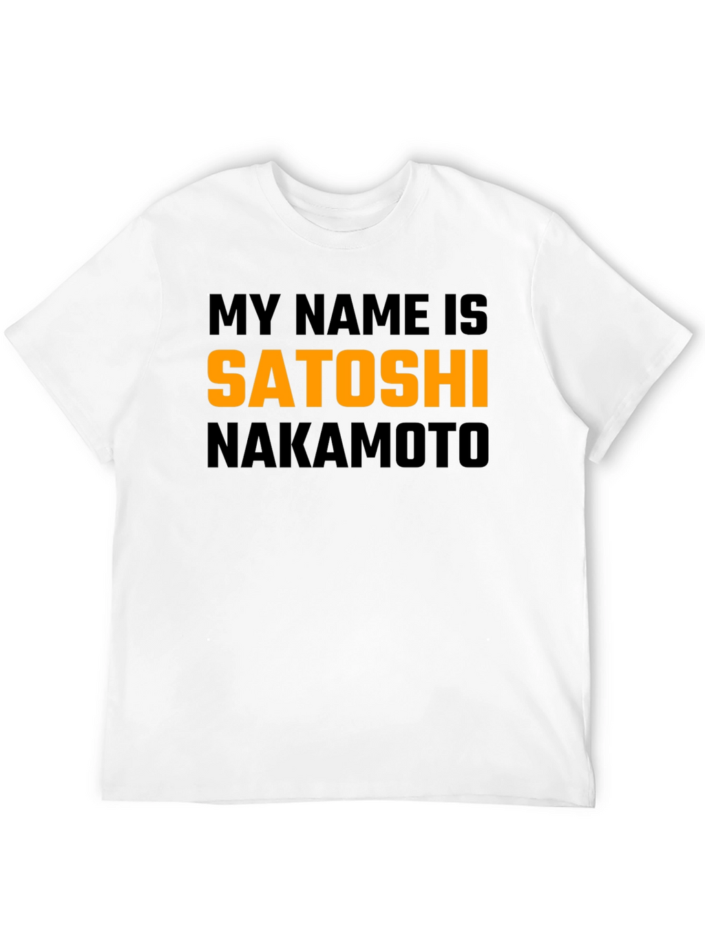 Satoshi Nakamoto T-Shirt - Crypto Legend Tee