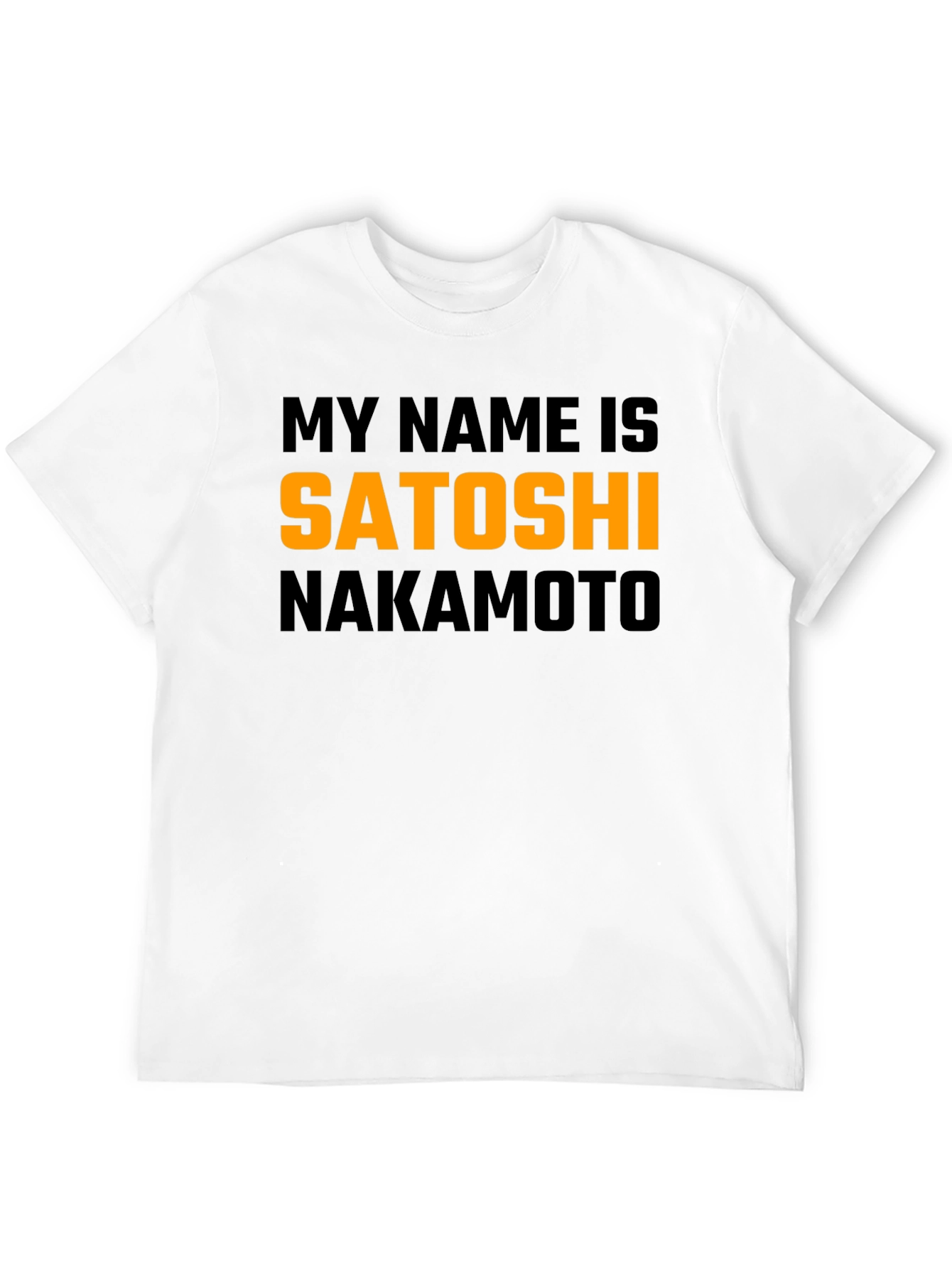 Satoshi Nakamoto T-Shirt - Crypto Legend Tee