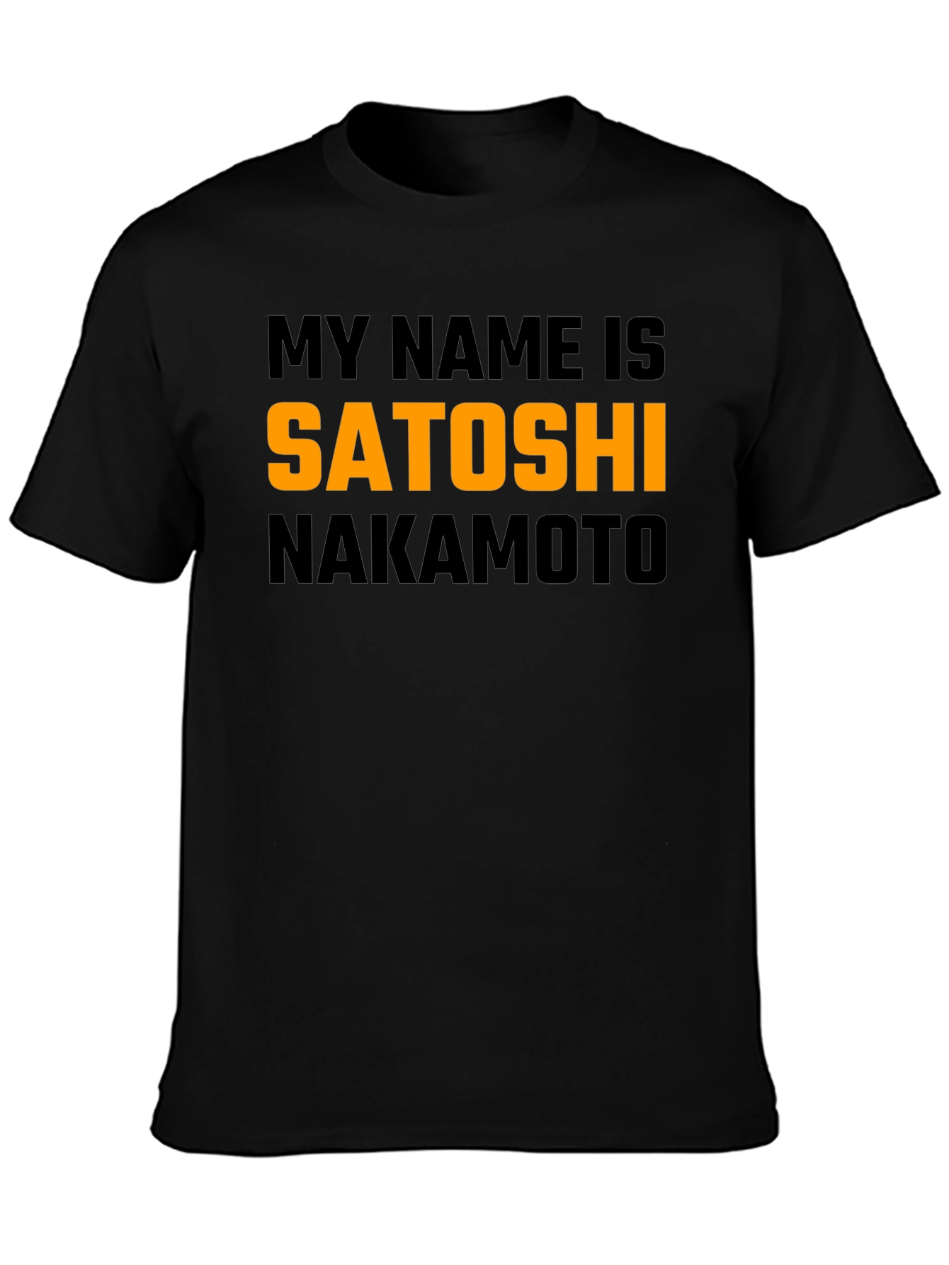 Satoshi Nakamoto T-Shirt - Crypto Legend Tee