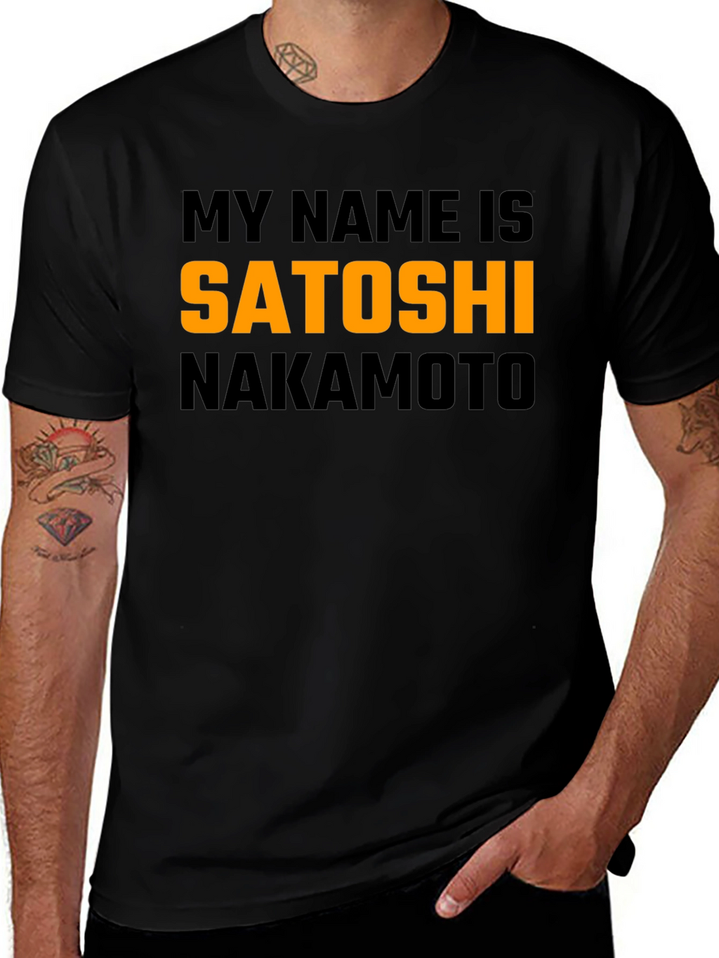 Satoshi Nakamoto T-Shirt - Crypto Legend Tee