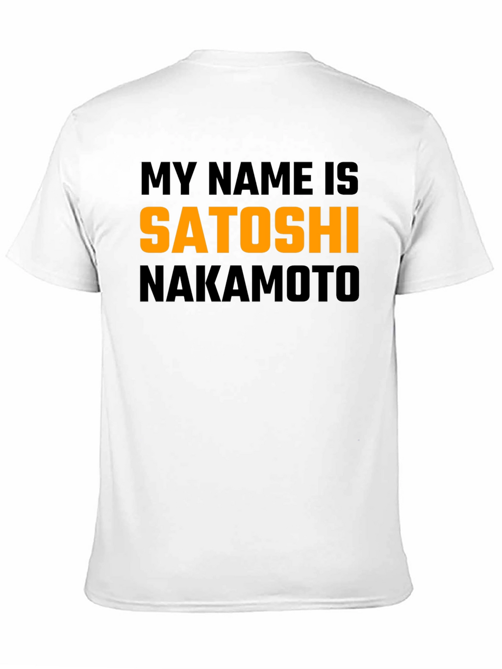 Satoshi Nakamoto T-Shirt - Crypto Legend Tee