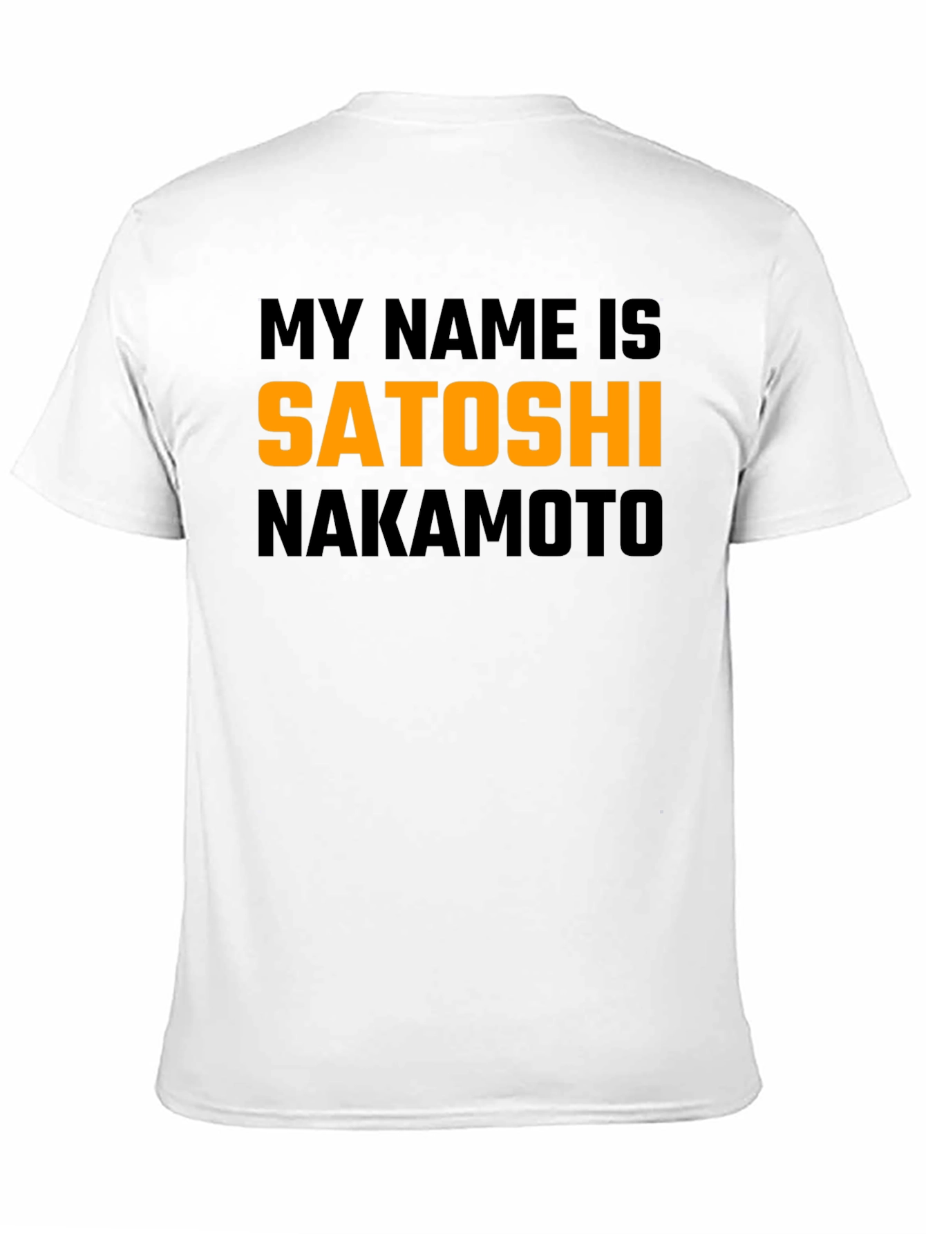 Satoshi Nakamoto T-Shirt - Crypto Legend Tee