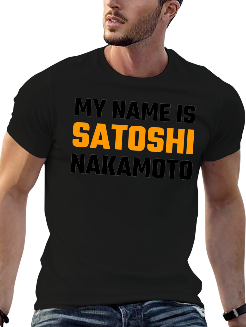 Satoshi Nakamoto T-Shirt - Crypto Legend Tee