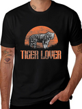 Tiger Lover Graphic T-Shirt - Wildlife Enthusiast Tee