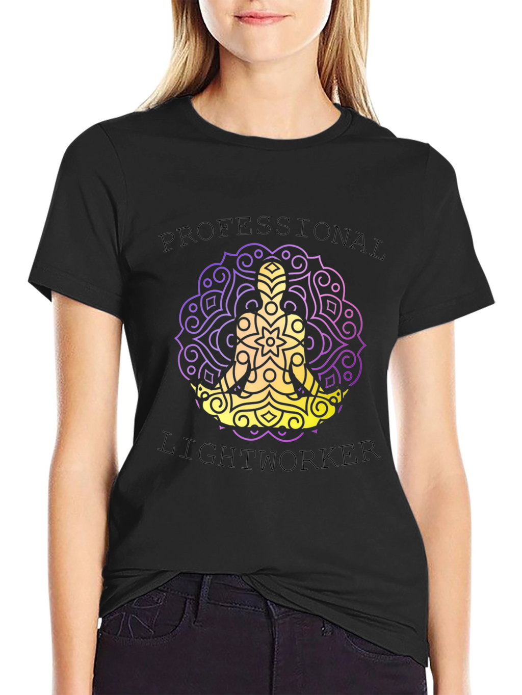 Professional Lightworker Graphic T-Shirt