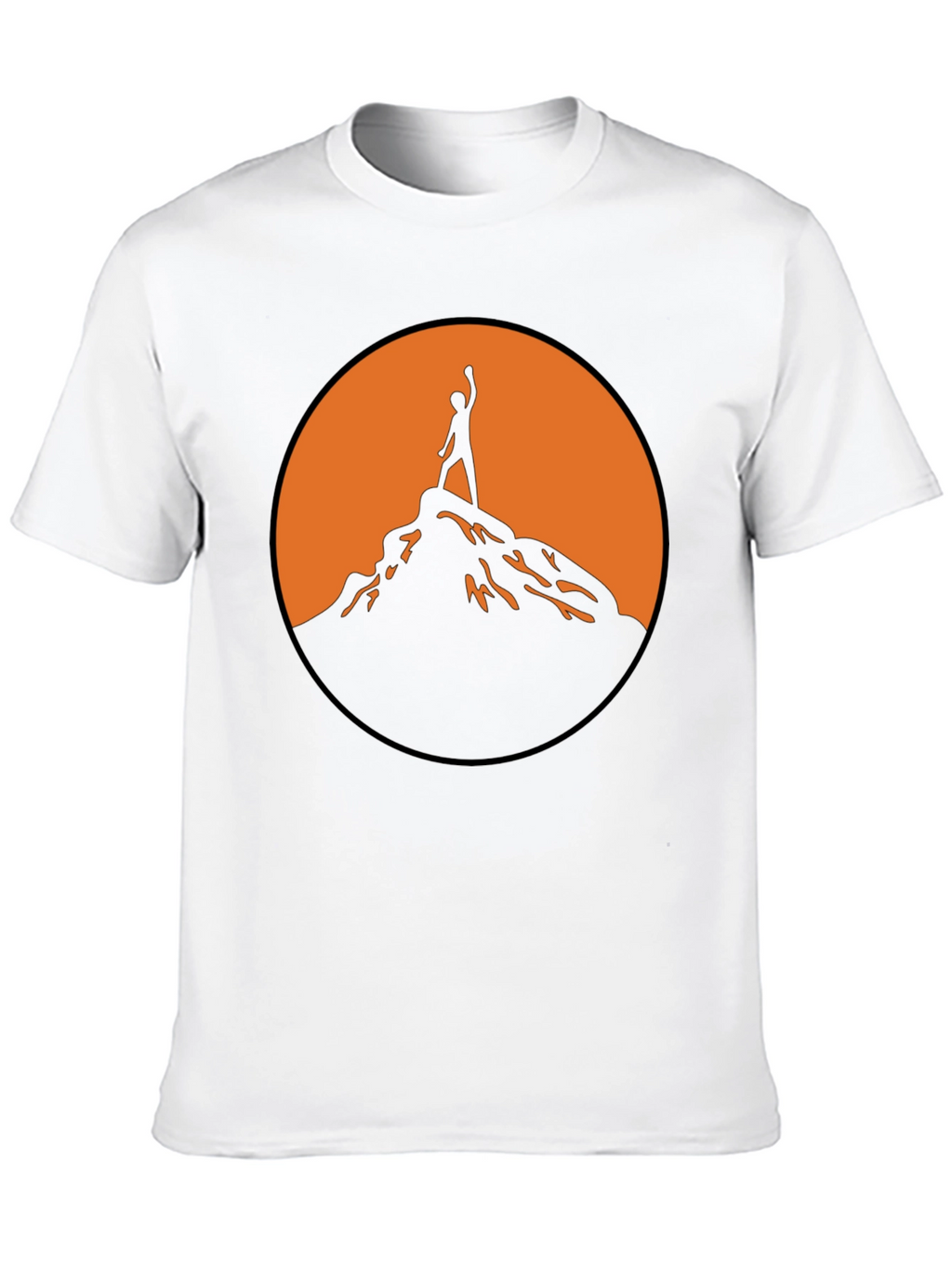 Black Mountain Climber Graphic Tee