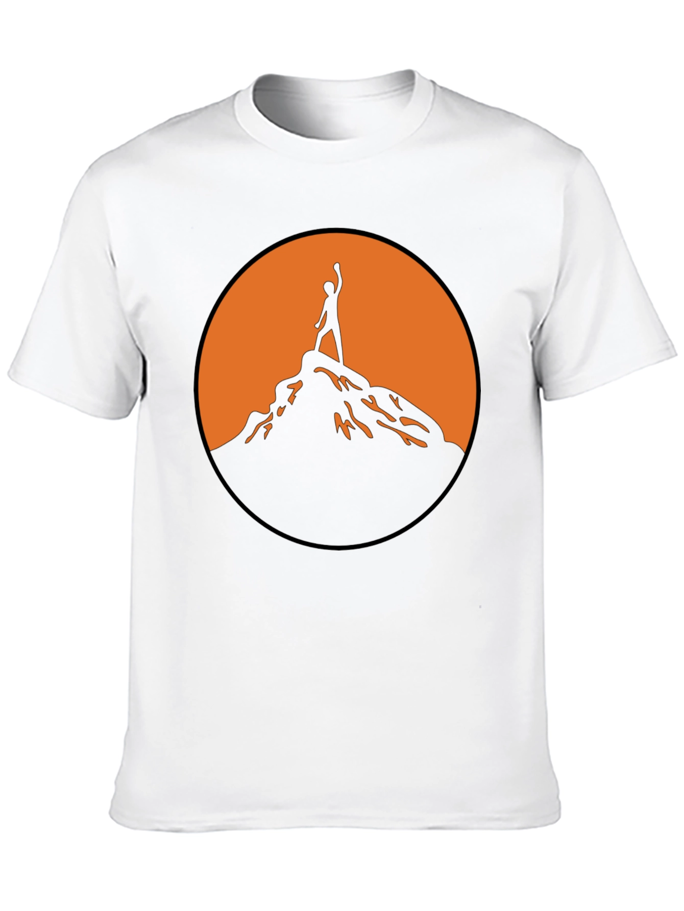 Black Mountain Climber Graphic Tee
