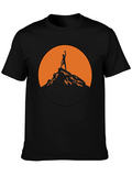 Black Mountain Climber Graphic Tee