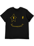 Smiley Face Star Eye T-Shirt