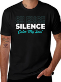 Silence Calm My Soul Graphic Tee