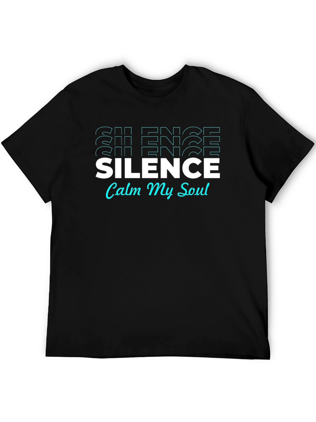 Silence Calm My Soul Graphic Tee
