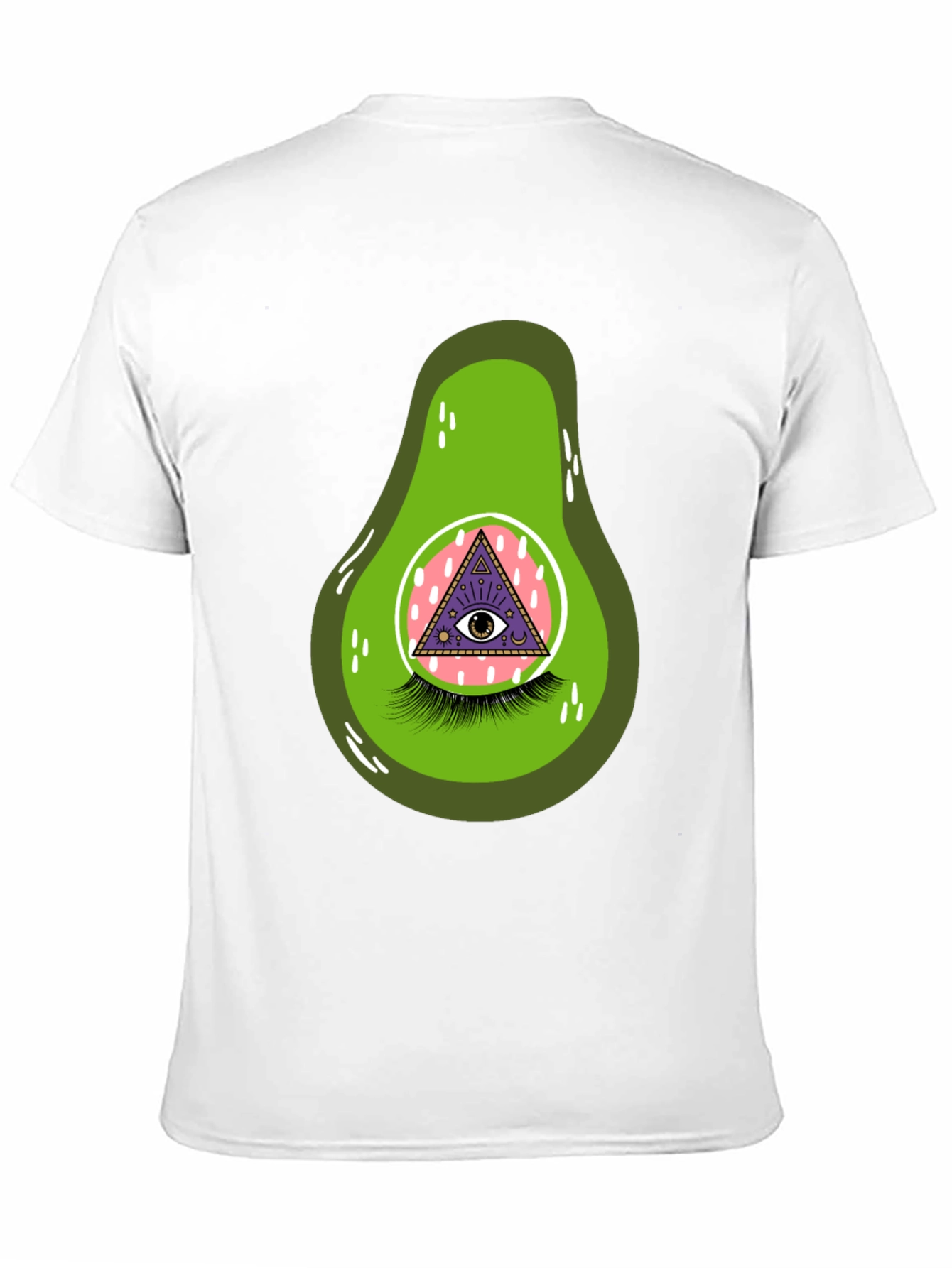 Avocado Eye Graphic T-Shirt - Unique & Fun
