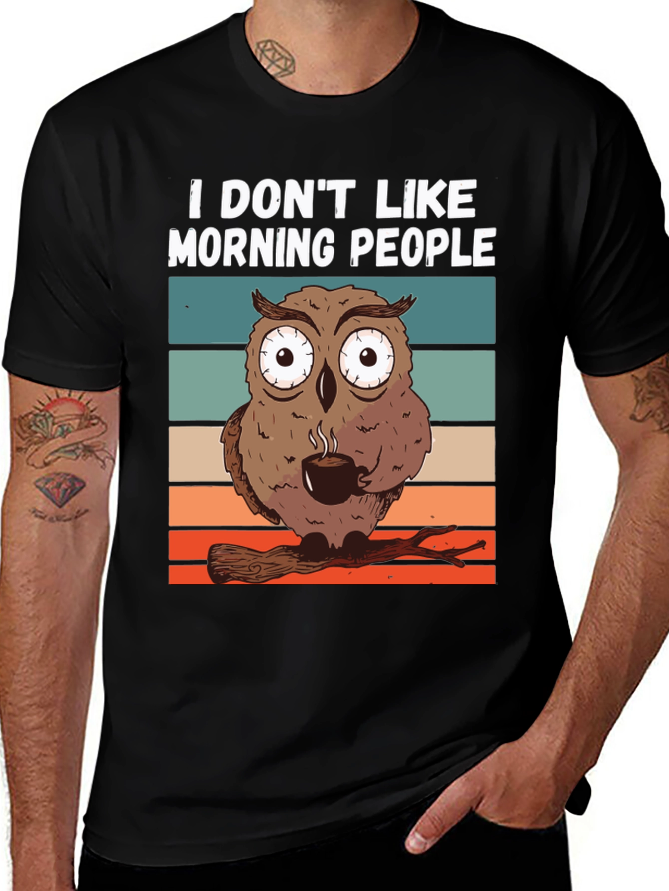 Owl Coffee Lover T-Shirt