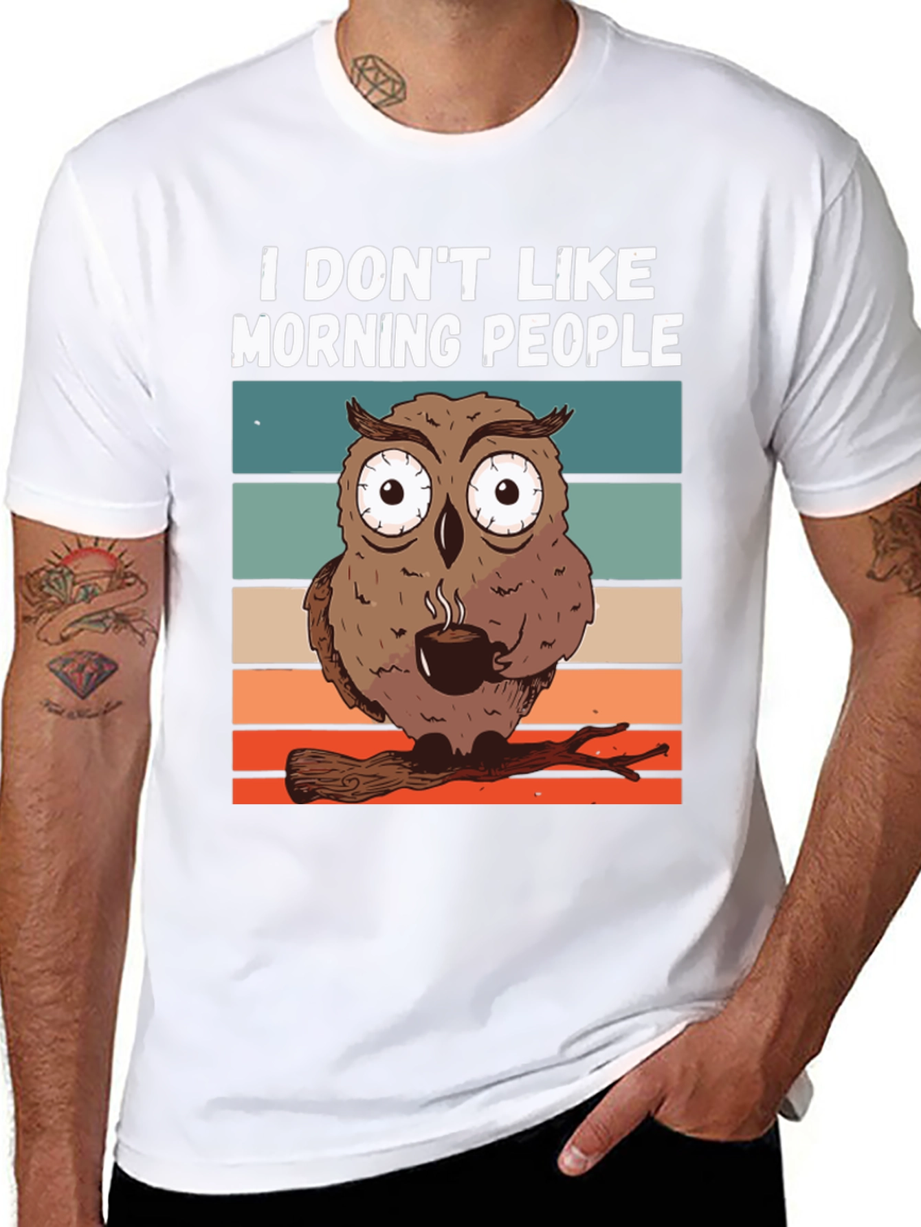 Owl Coffee Lover T-Shirt