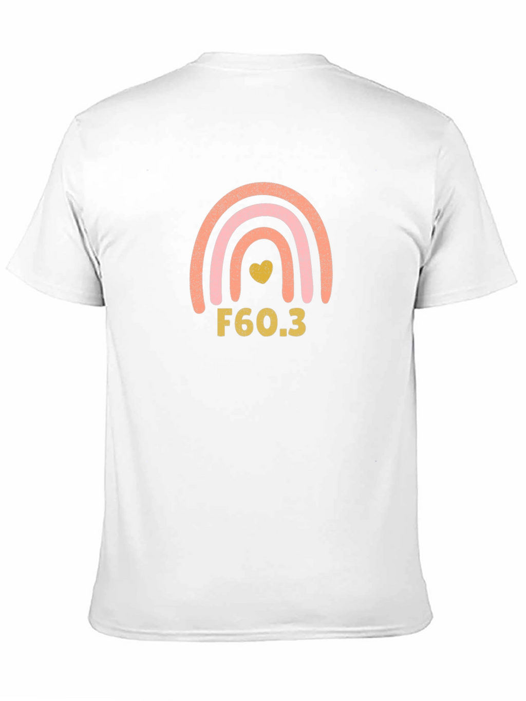F60.3 Rainbow Graphic T-Shirt - Black