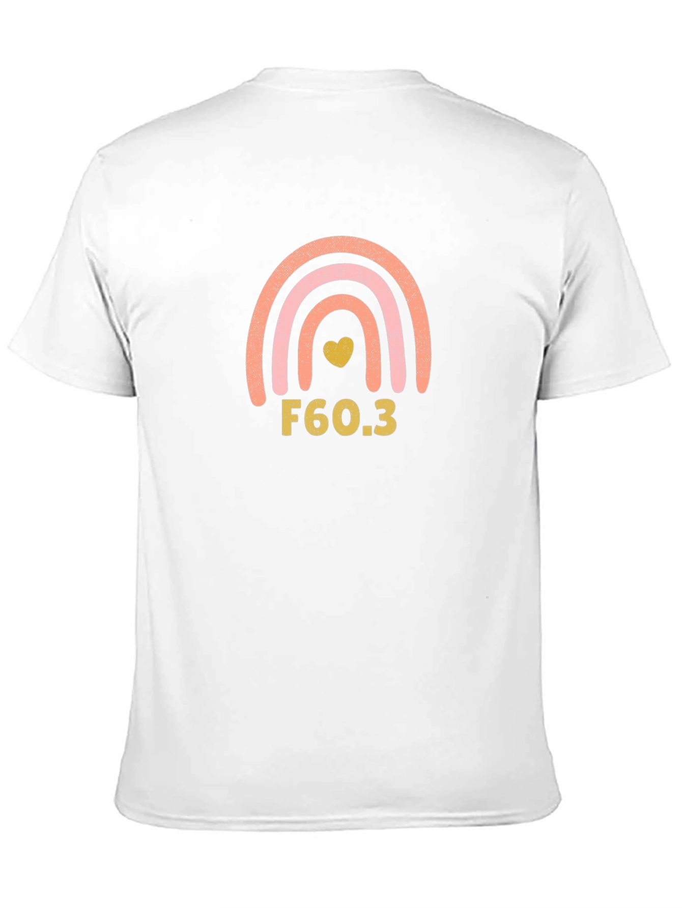 F60.3 Rainbow Graphic T-Shirt - Black