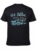 Blessed Mom Life T-Shirt - Christian Proverbs 31:28