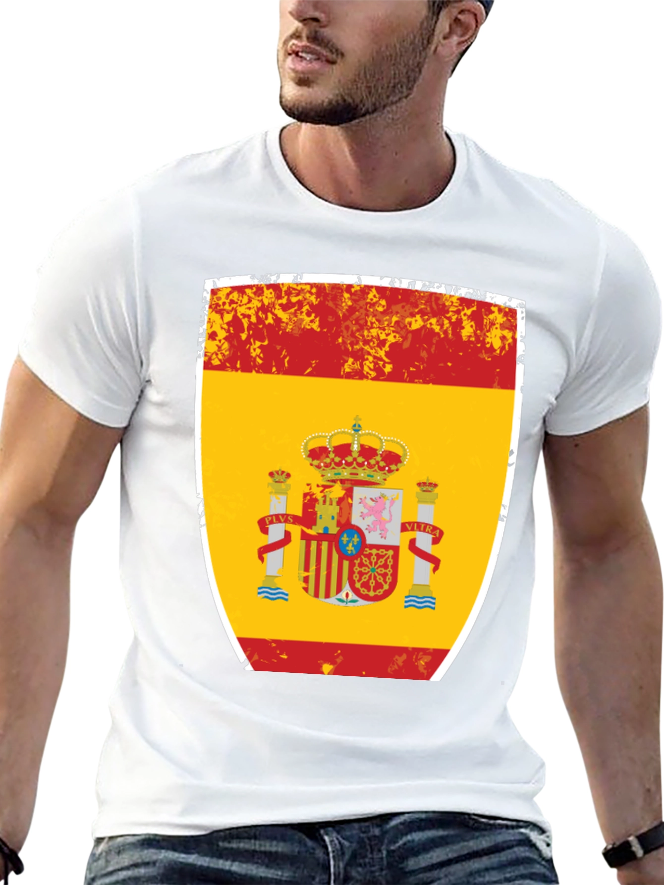 Spain Flag T-Shirt - Stylish Graphic Tee