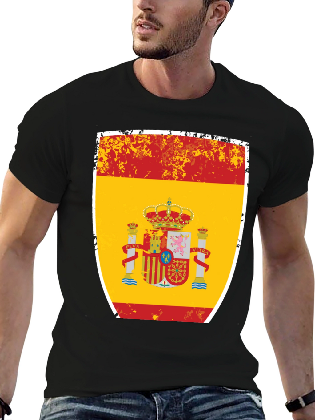 Spain Flag T-Shirt - Stylish Graphic Tee