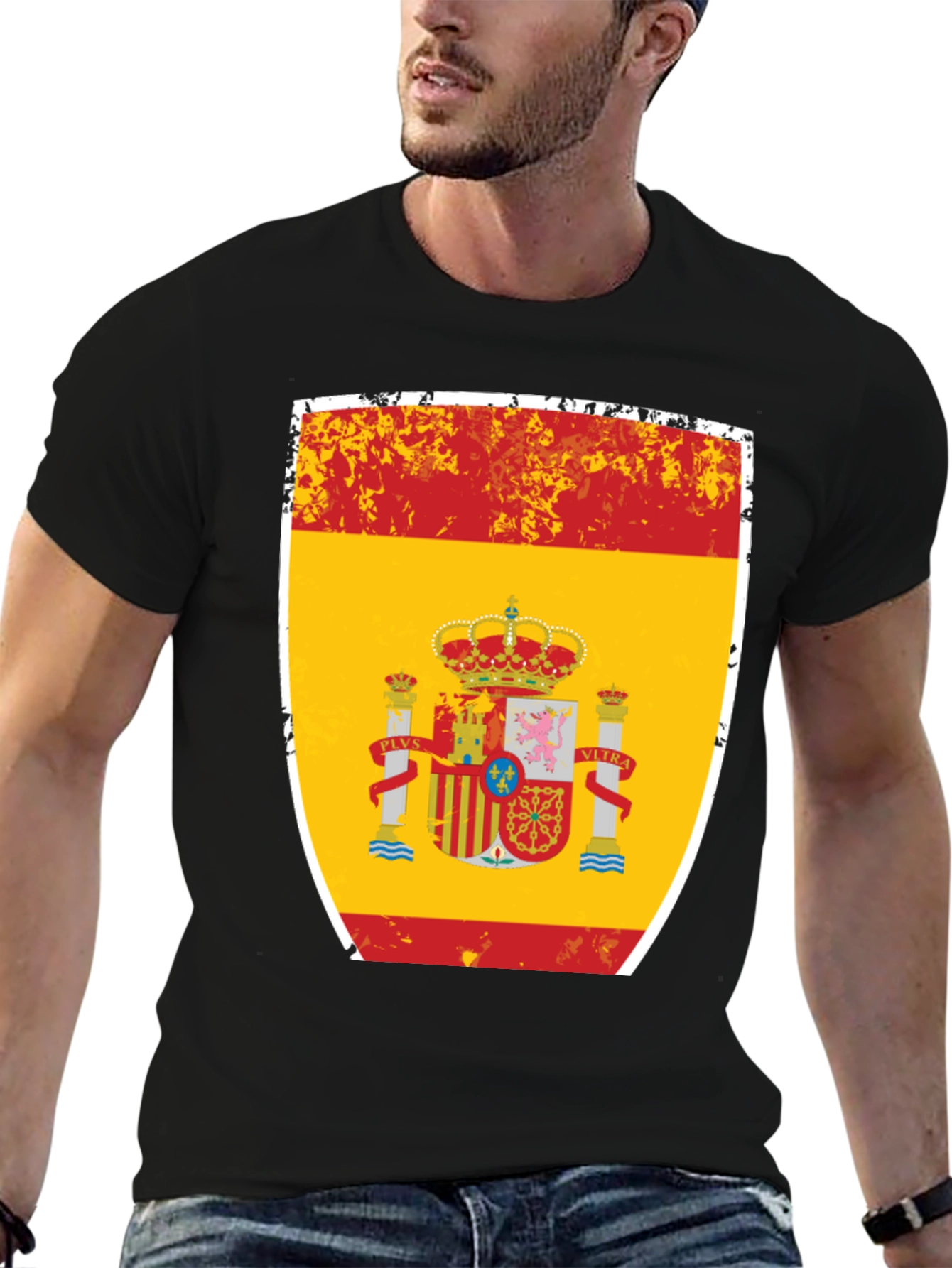 Spain Flag T-Shirt - Stylish Graphic Tee