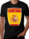 Spain Flag T-Shirt - Stylish Graphic Tee